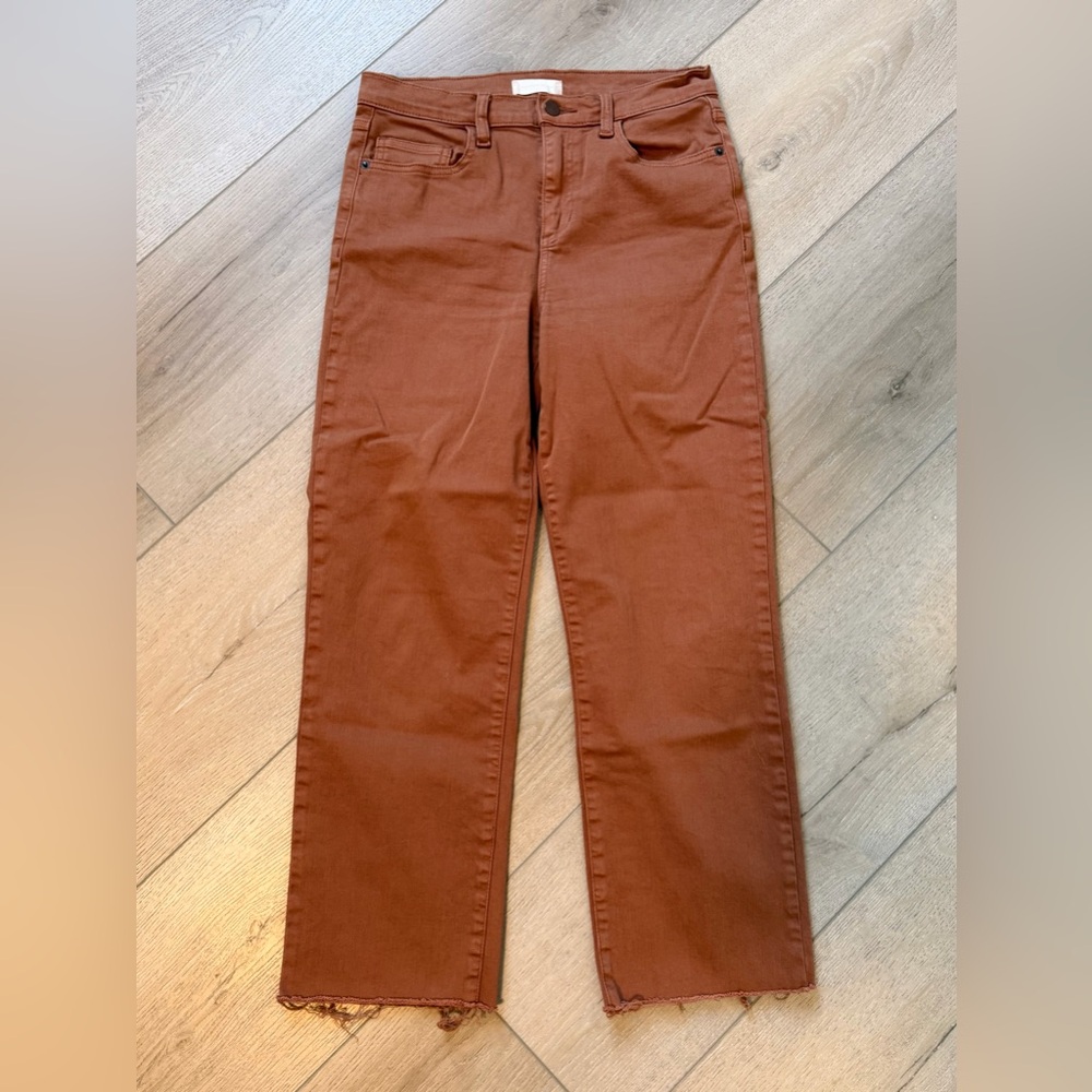 🌶️ NWOT Alter’d State Ankle Raw Hem Jeans. Size 27